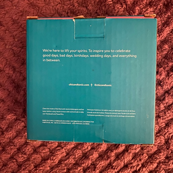 🩷NWT! Chic and Tonic Pink Bangle Flask🩷 - Picture 4 of 4